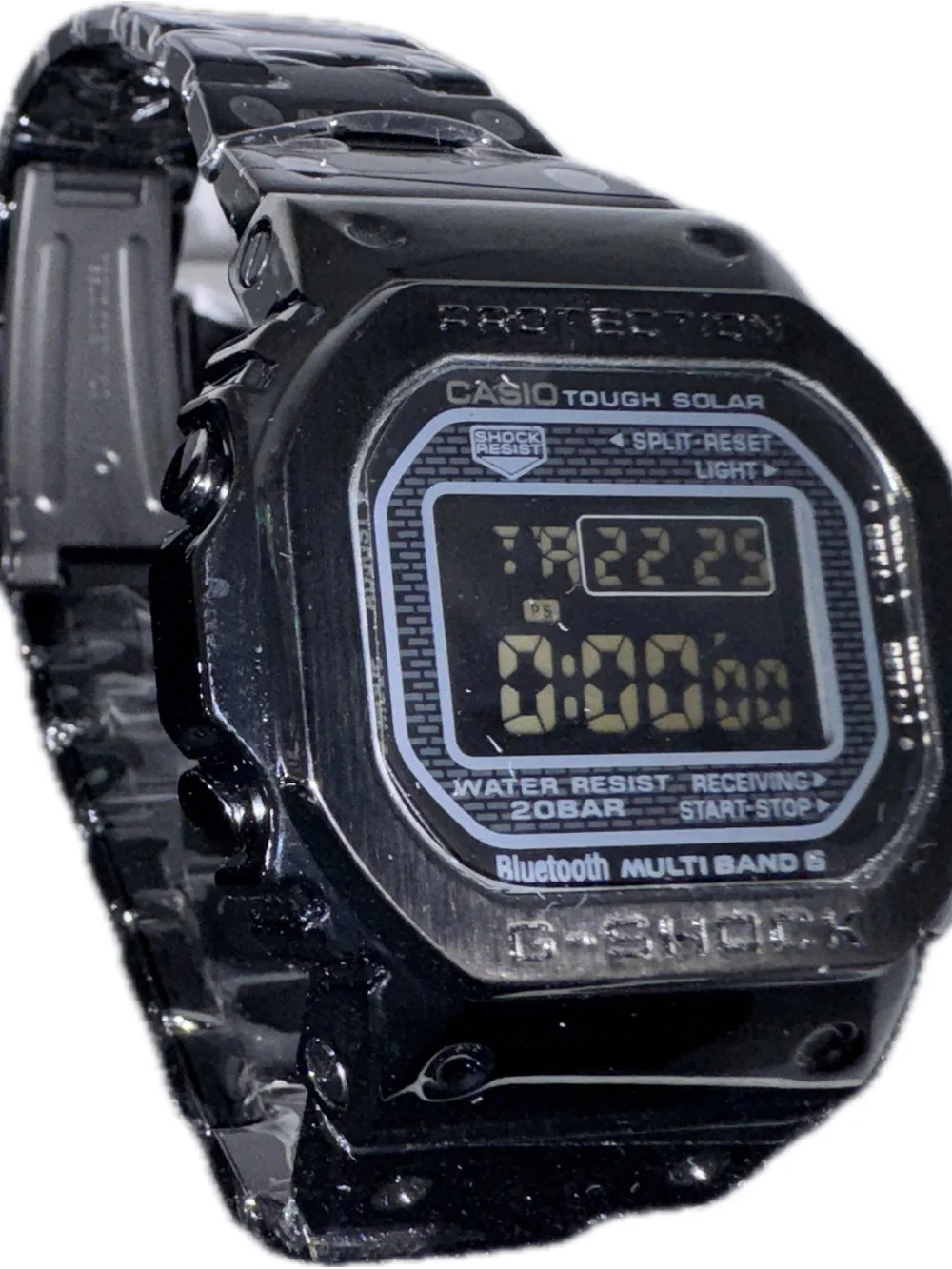 Casio Black G-Shock Tough Solar Digital Watch